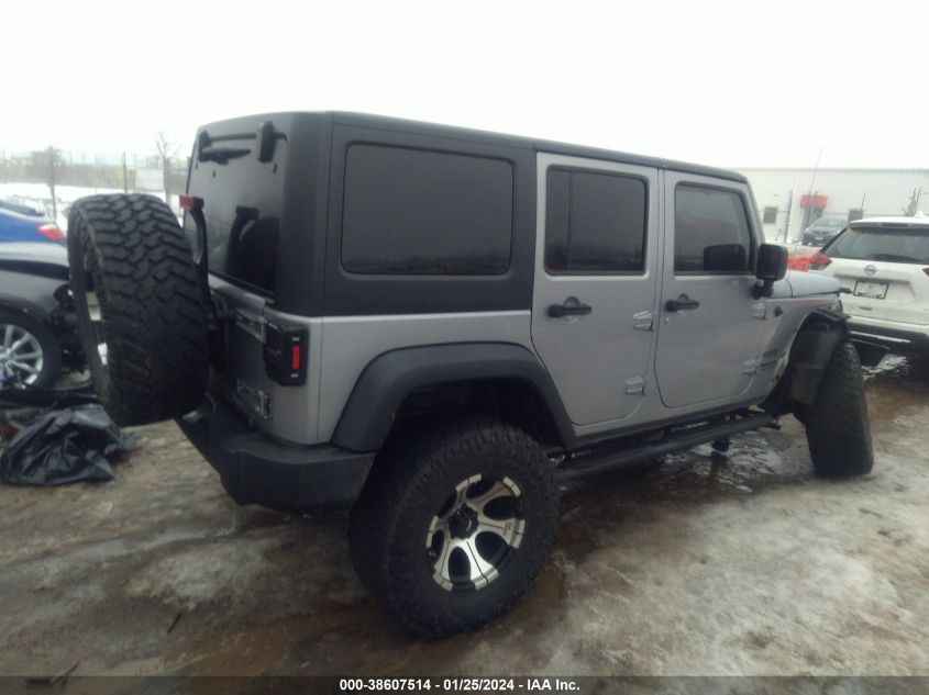 2013 Jeep Wrangler Unlimited Sport VIN: 1C4BJWDG6DL698215 Lot: 38607514