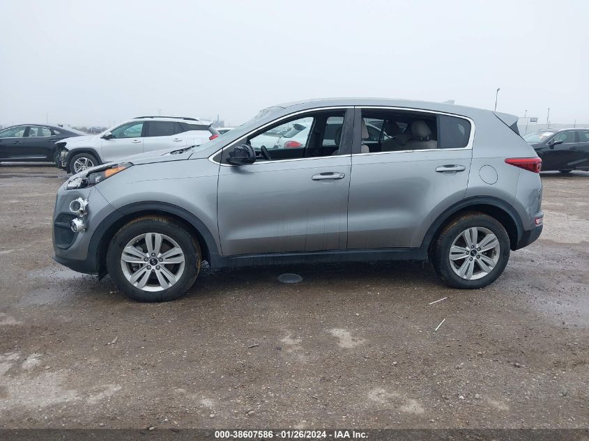 2019 Kia Sportage Lx VIN: KNDPM3AC8K7617475 Lot: 38607586