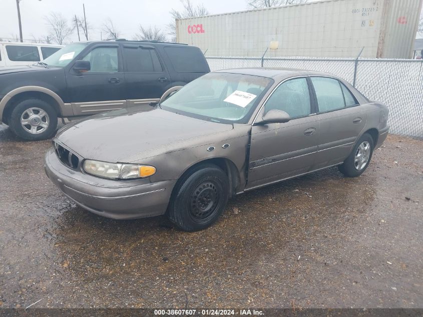 2002 Buick Century Custom VIN: 2G4WS52J621146865 Lot: 38607607