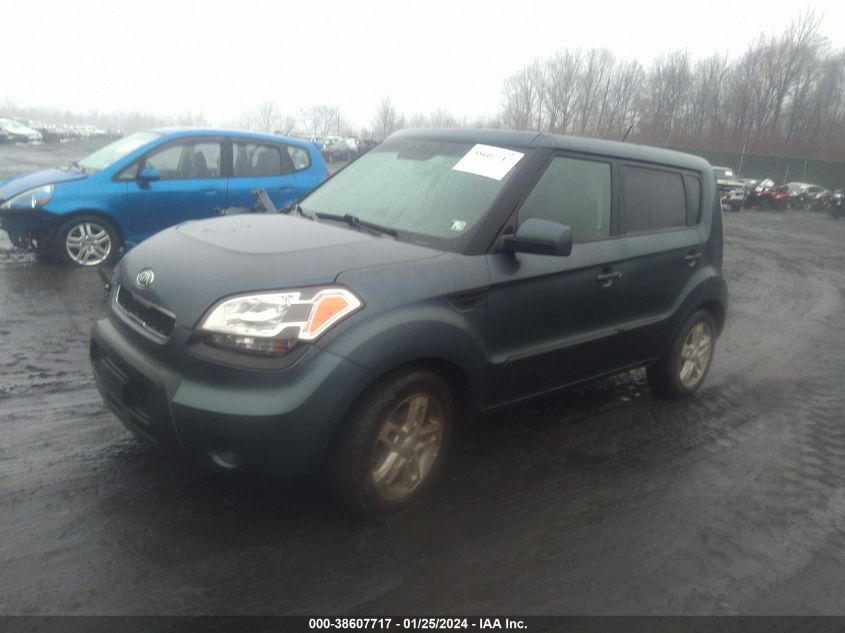 2011 Kia Soul + VIN: KNDJT2A28B7287315 Lot: 38607717