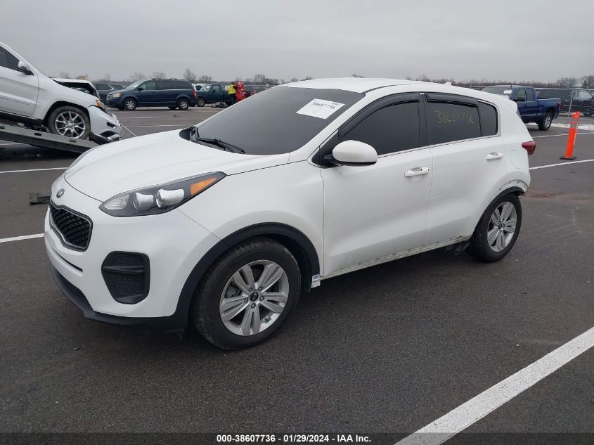 2019 Kia Sportage Lx VIN: KNDPM3AC9K7516820 Lot: 38607736