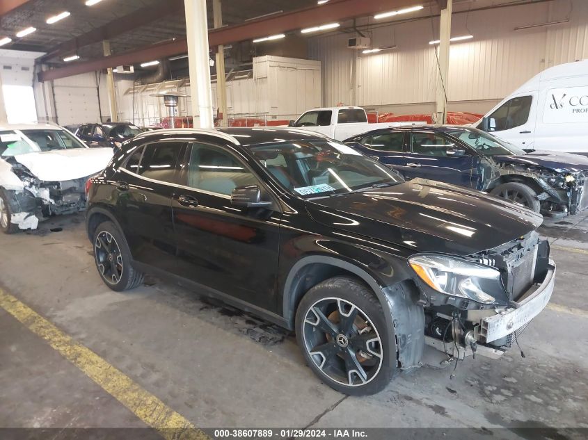 2018 MERCEDES-BENZ GLA VIN: WDCTG4GB1JJ406527