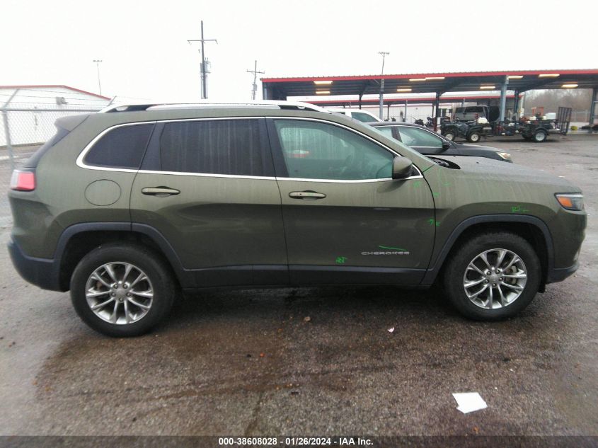 2020 Jeep Cherokee Latitude Plus 4X4 VIN: 1C4PJMLB0LD602751 Lot: 38608028