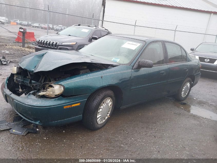 2001 Chevrolet Malibu VIN: 1G1ND52J016114004 Lot: 38608089