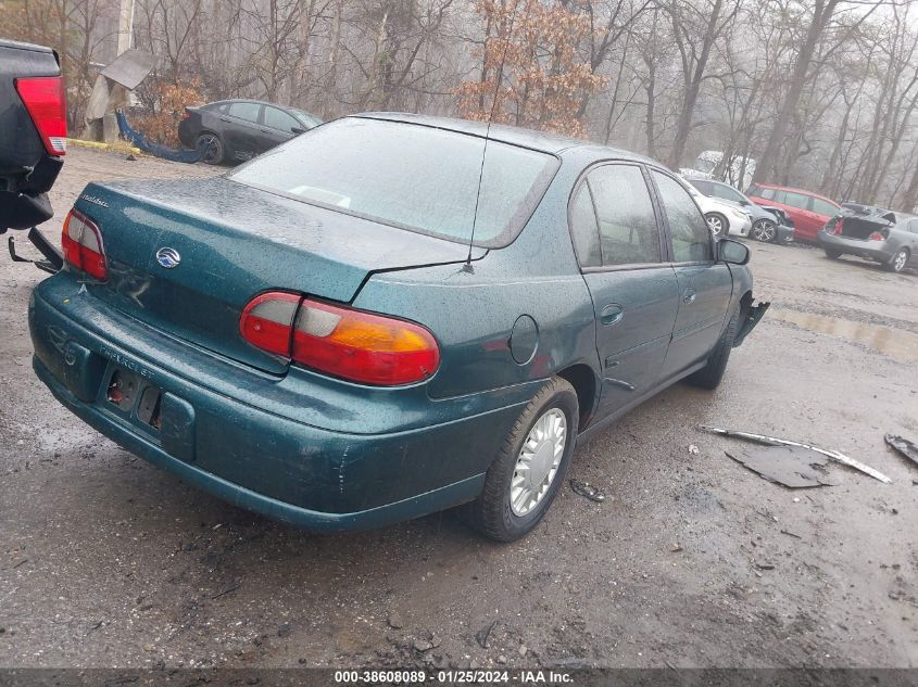 2001 Chevrolet Malibu VIN: 1G1ND52J016114004 Lot: 38608089