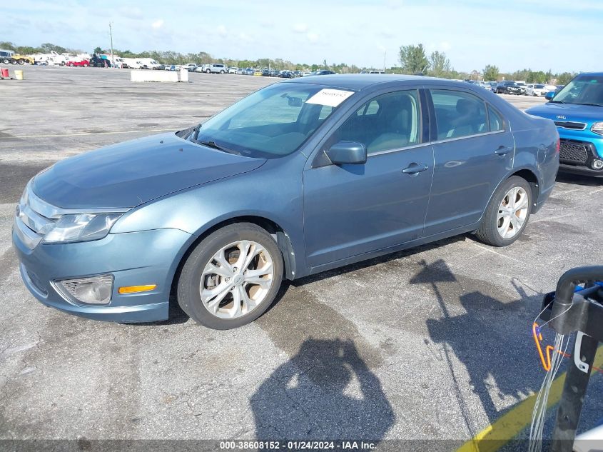 2012 Ford Fusion Se VIN: 3FAHP0HA9CR260578 Lot: 38608152