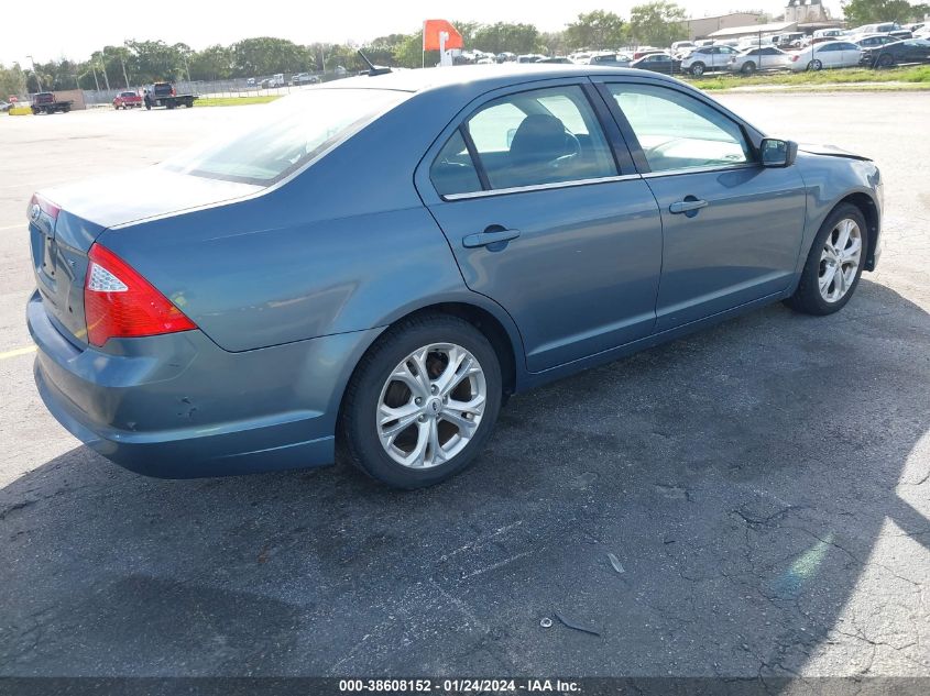 2012 Ford Fusion Se VIN: 3FAHP0HA9CR260578 Lot: 38608152