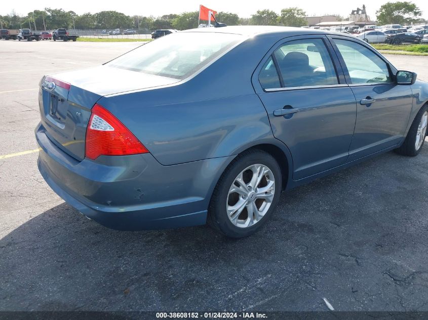 2012 Ford Fusion Se VIN: 3FAHP0HA9CR260578 Lot: 38608152