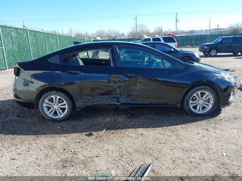 2019 Chevrolet Cruze Ls VIN: 1G1BC5SM7K7126002 Lot: 38608177