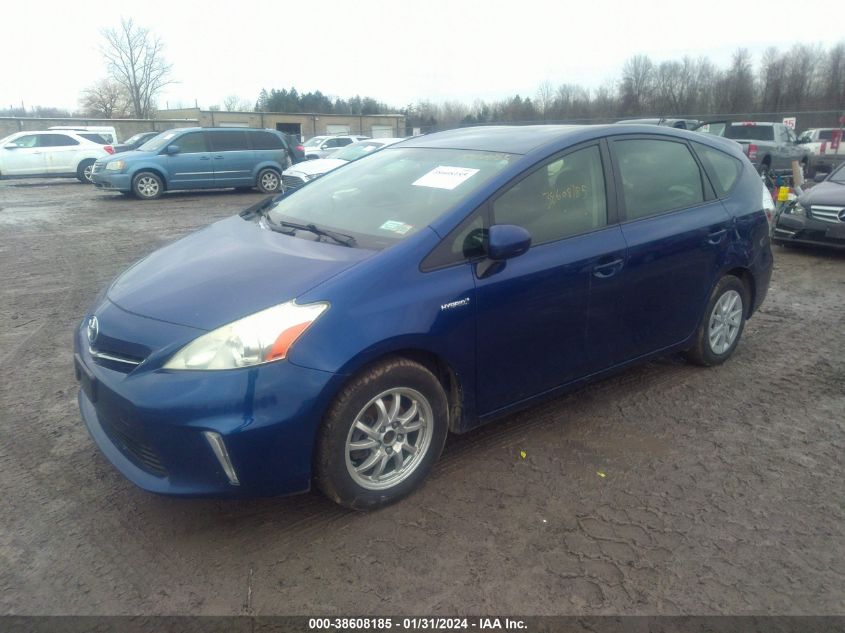 2013 Toyota Prius V Three VIN: JTDZN3EU8D3282608 Lot: 38608185