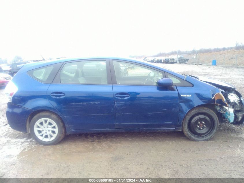2013 Toyota Prius V Three VIN: JTDZN3EU8D3282608 Lot: 38608185