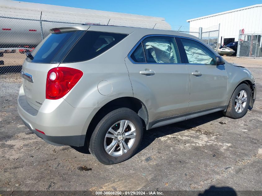 2013 Chevrolet Equinox Ls VIN: 2GNALBEK2D6373143 Lot: 38608250