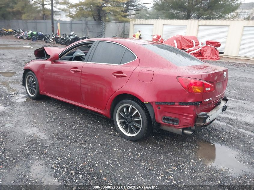 2006 Lexus Is 250 VIN: JTHCK262962007584 Lot: 38608270