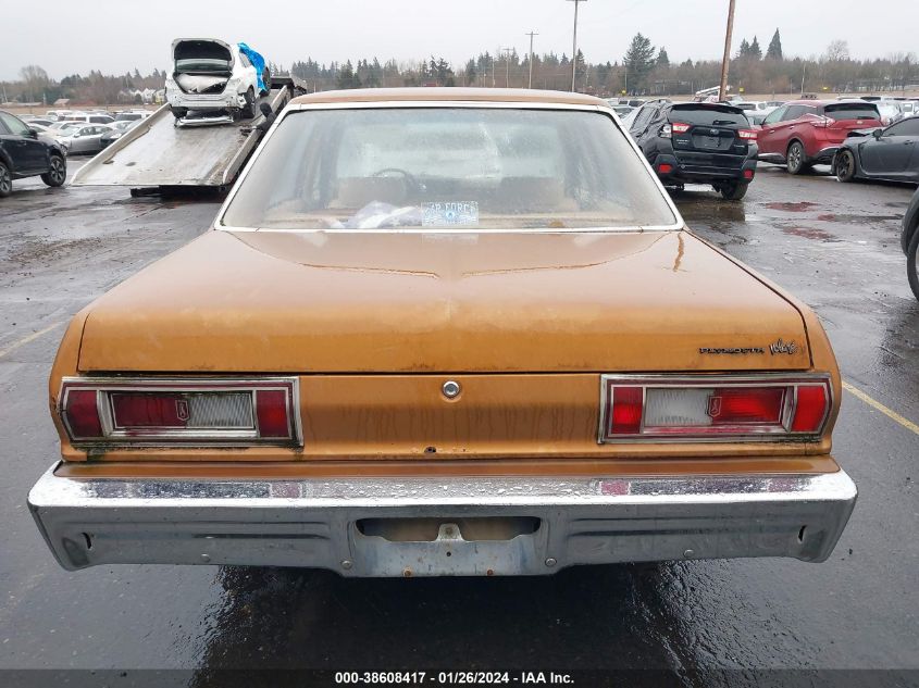 1979 Plymouth Volare VIN: HL41C98231907 Lot: 38608417