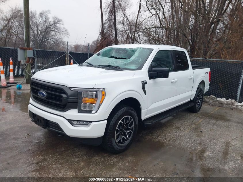 2023 Ford F-150 Xlt VIN: 1FTFW1E50PFA65179 Lot: 38608592