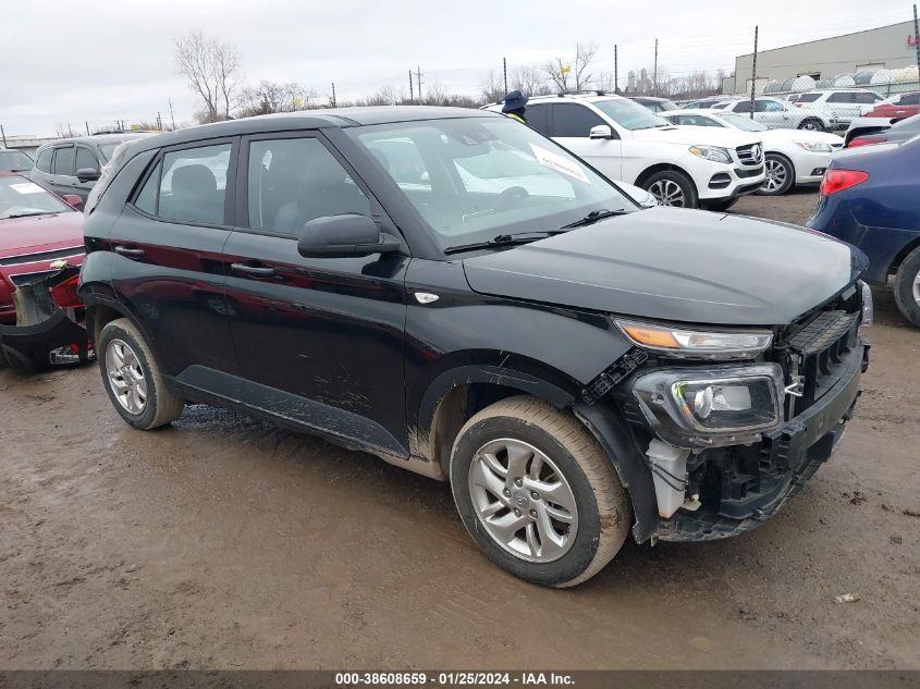 2021 Hyundai Venue Se VIN: KMHRB8A3XMU105616 Lot: 38608659