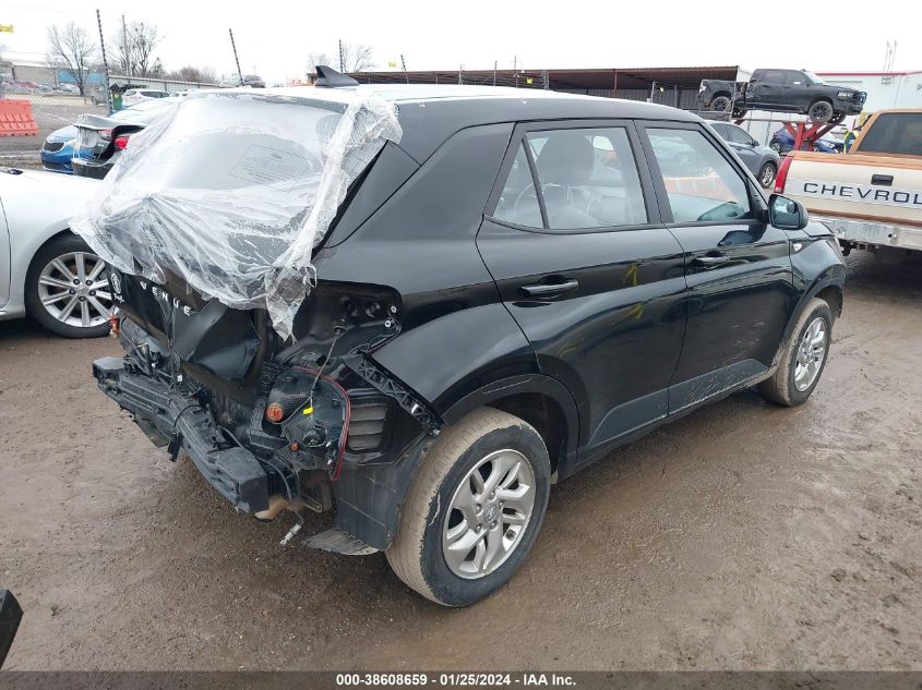 2021 Hyundai Venue Se VIN: KMHRB8A3XMU105616 Lot: 38608659