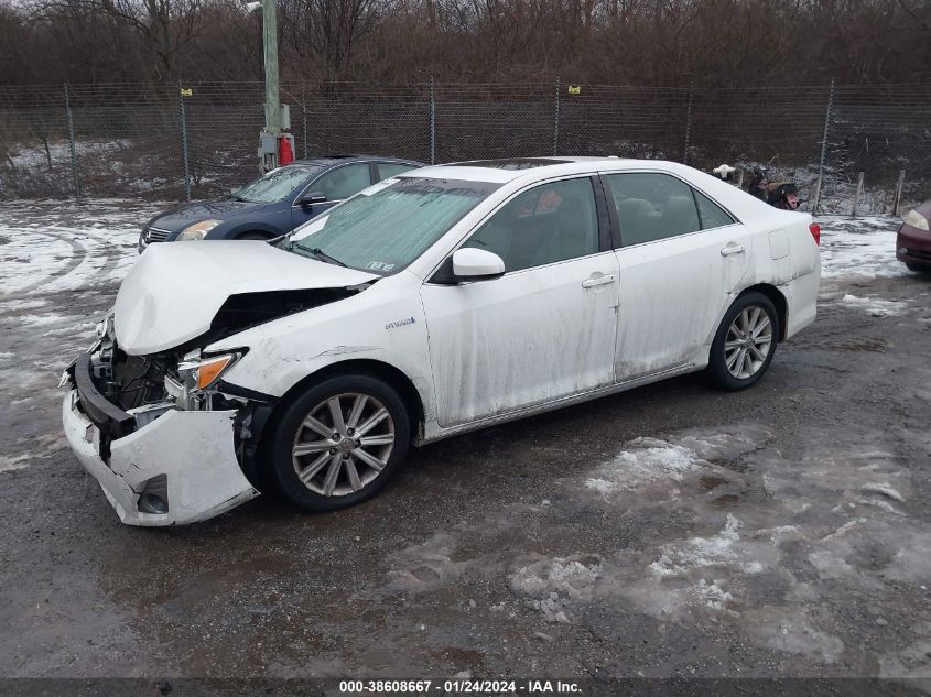 2012 Toyota Camry Hybrid Xle VIN: 4T1BD1FK2CU010064 Lot: 38608667