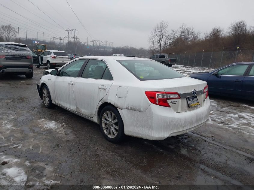 2012 Toyota Camry Hybrid Xle VIN: 4T1BD1FK2CU010064 Lot: 38608667