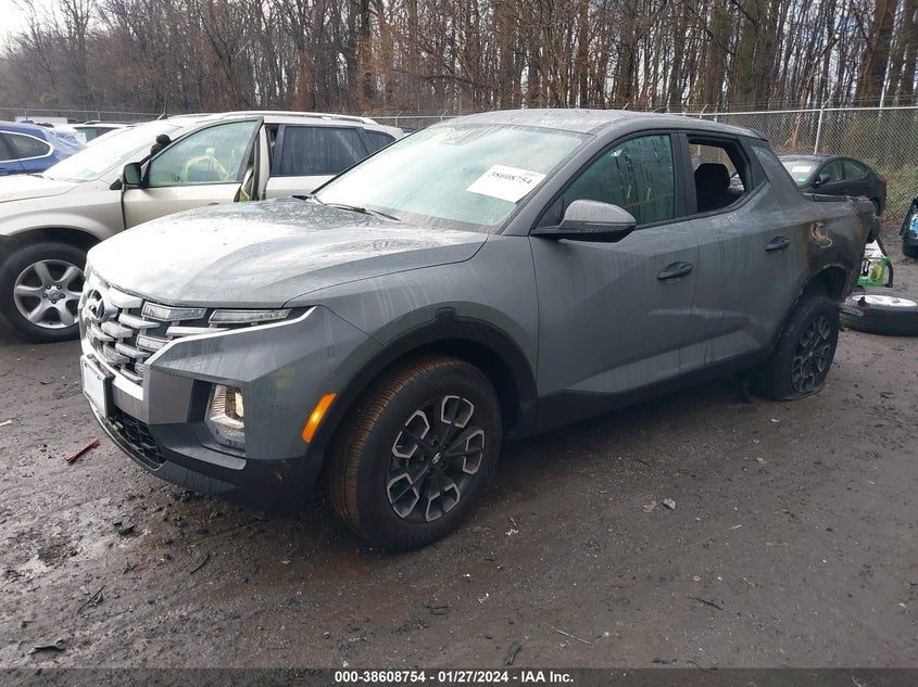 2022 Hyundai Santa Cruz Sel VIN: 5NTJBDAE2NH021895 Lot: 38608754