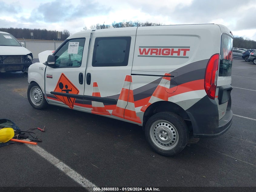 2020 Ram Promaster City Tradesman VIN: ZFBHRFAB1L6R89619 Lot: 38608833