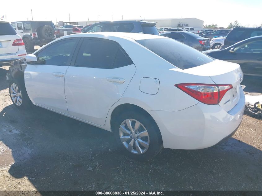 5YFBURHE6EP083240 2014 Toyota Corolla Le