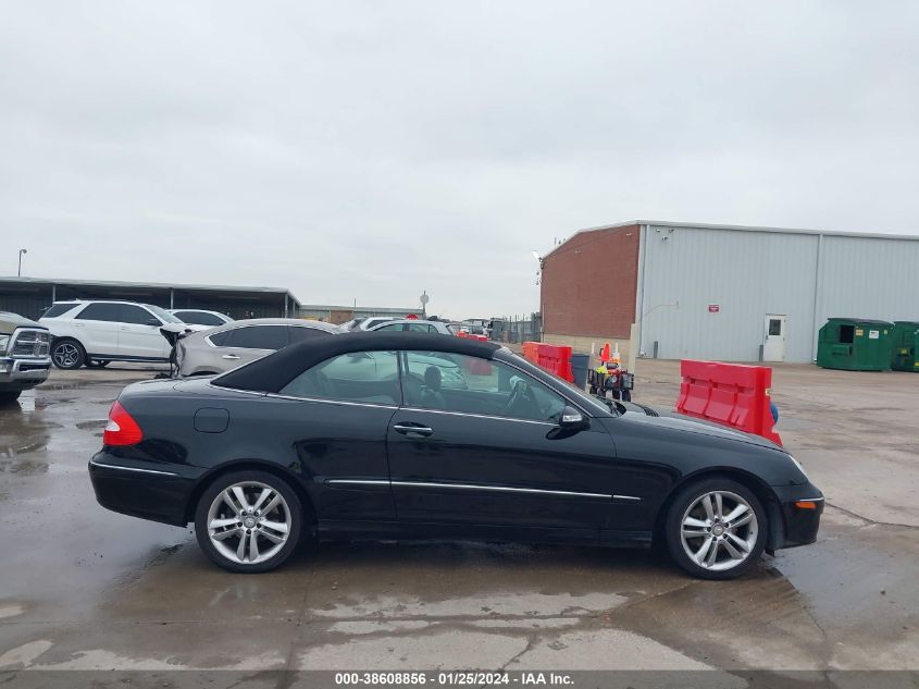 2009 Mercedes-Benz Clk 350 VIN: WDBTK56F39T110020 Lot: 38608856