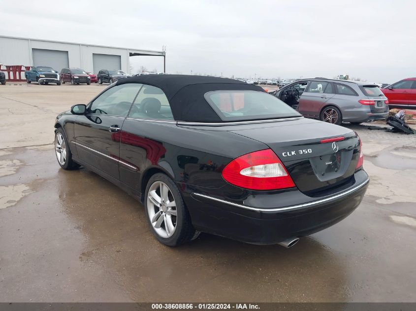 2009 Mercedes-Benz Clk 350 VIN: WDBTK56F39T110020 Lot: 38608856