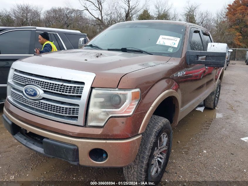 2011 Ford F-150 Platinum VIN: 1FTFW1E65BFA17453 Lot: 38608894