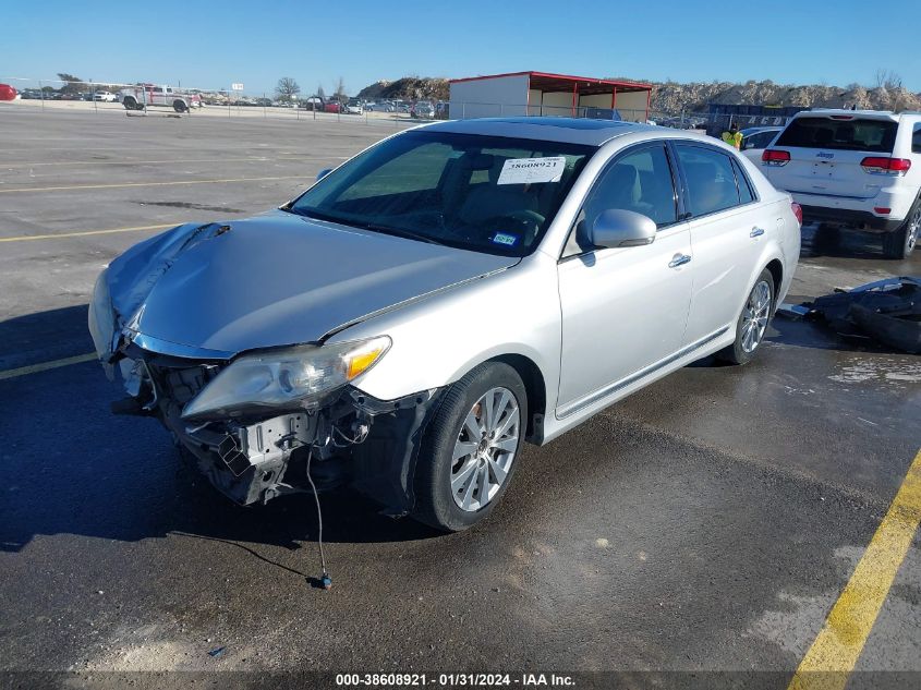 2011 Toyota Avalon Limited VIN: 4T1BK3DBXBU439407 Lot: 38608921