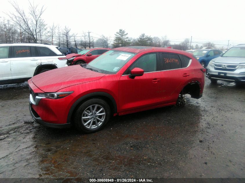 2022 Mazda Cx-5 2.5 S Preferred VIN: JM3KFBCM2N1563383 Lot: 38608949