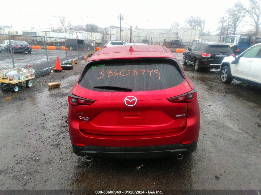 2022 Mazda Cx-5 2.5 S Preferred VIN: JM3KFBCM2N1563383 Lot: 38608949