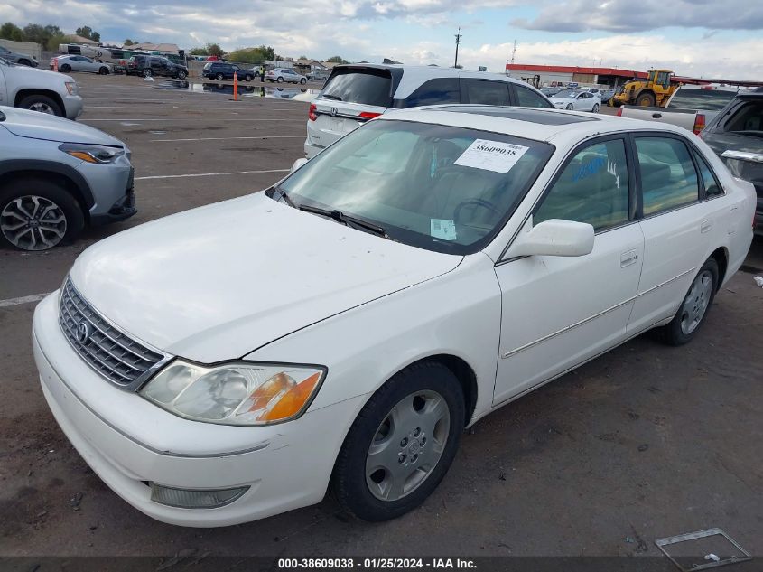 2003 Toyota Avalon Xls VIN: 4T1BF28BX3U282746 Lot: 38609038