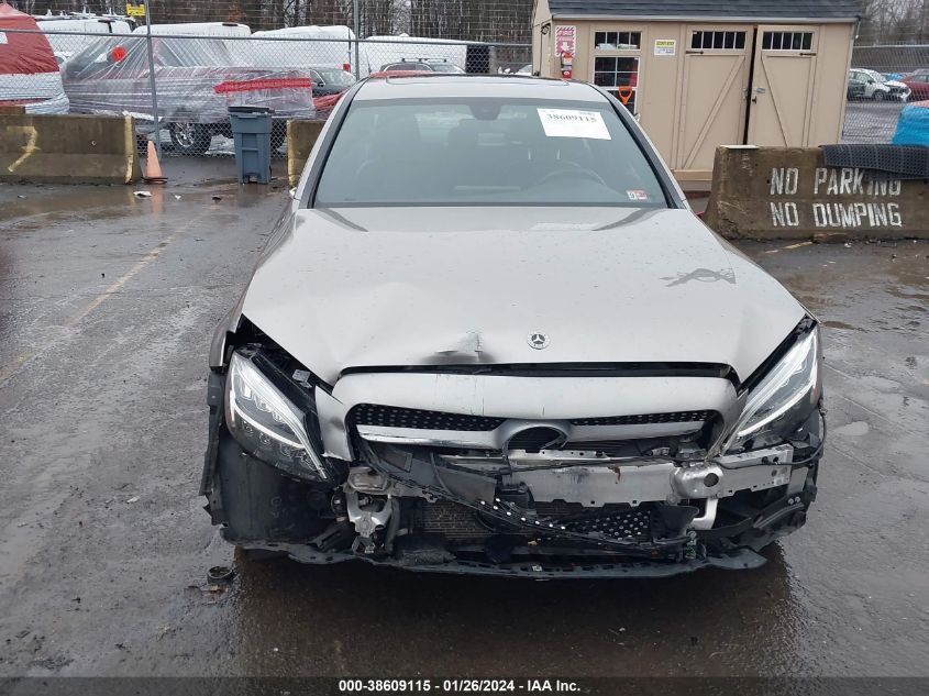 2019 Mercedes-Benz C 300 4Matic VIN: 55SWF8EBXKU318356 Lot: 38609115