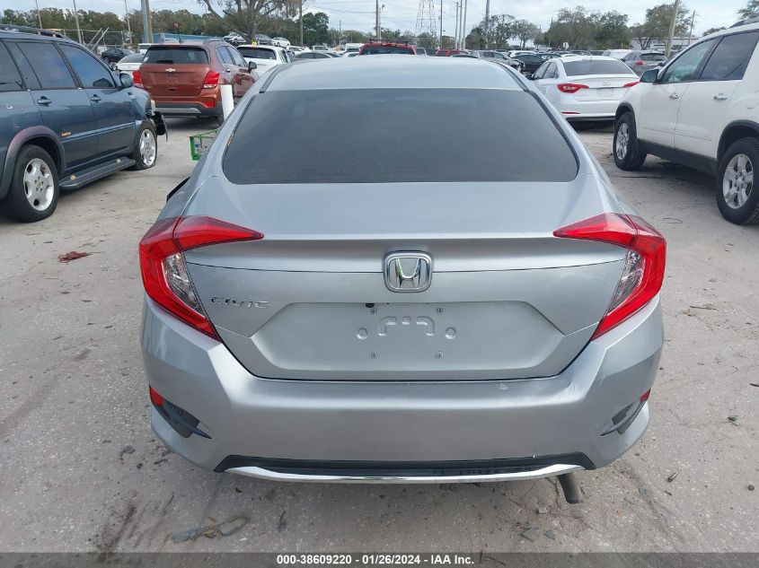 2019 Honda Civic Lx VIN: 19XFC2F64KE021436 Lot: 38609220