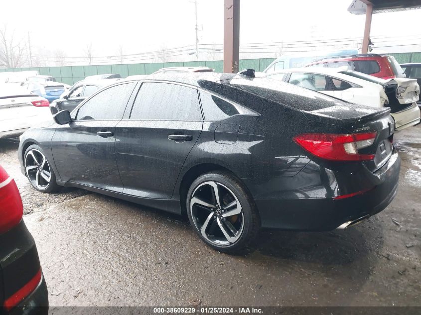 2021 Honda Accord Sport VIN: 1HGCV2F38MA023412 Lot: 38609229