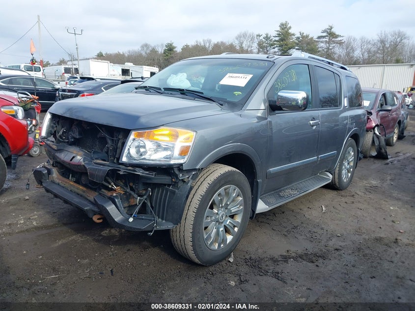 2015 Nissan Armada Platinum VIN: 5N1AA0NC1FN609870 Lot: 38609331