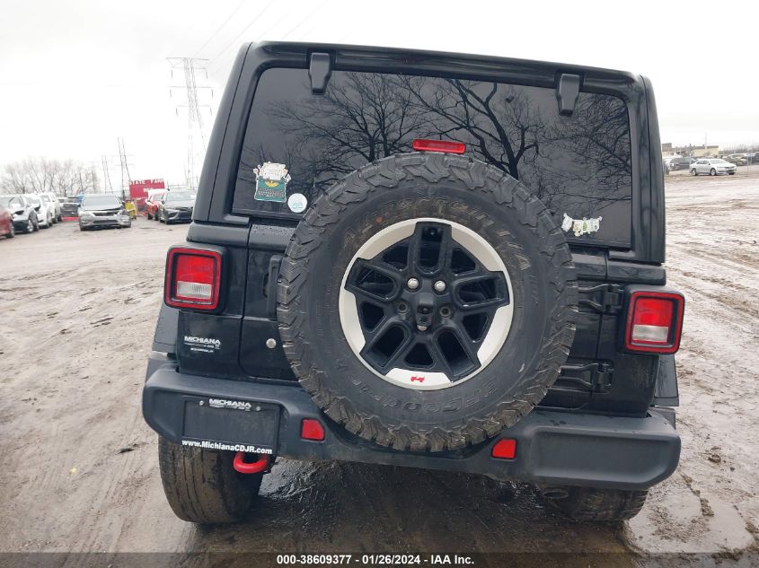 2020 Jeep Wrangler Unlimited Rubicon 4X4 VIN: 1C4HJXFNXLW127156 Lot: 38609377