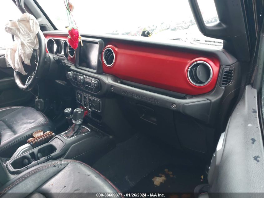 2020 Jeep Wrangler Unlimited Rubicon 4X4 VIN: 1C4HJXFNXLW127156 Lot: 38609377