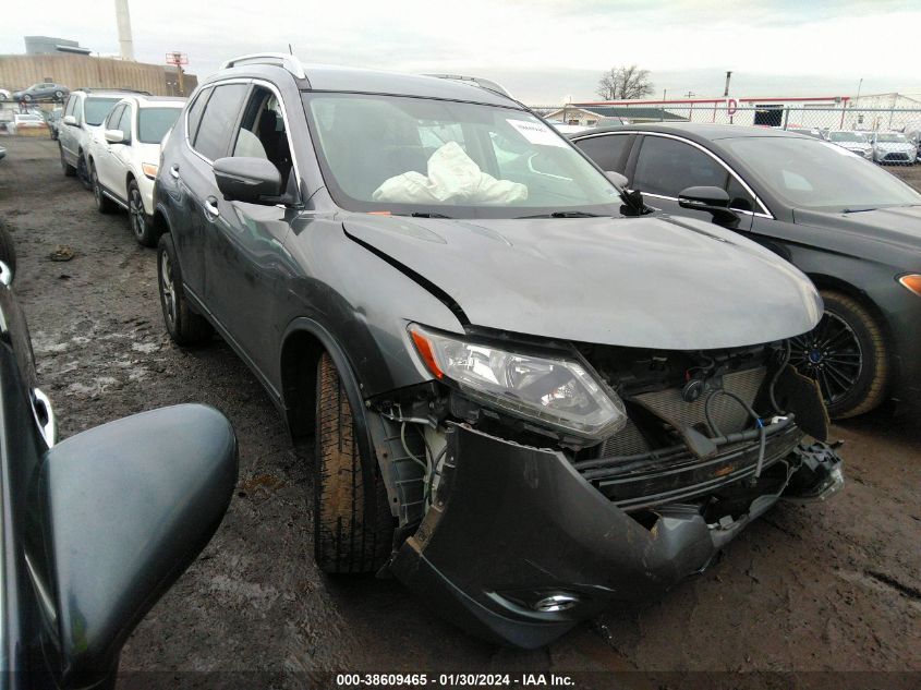 2015 Nissan Rogue Sl VIN: 5N1AT2MV1FC891545 Lot: 38609465