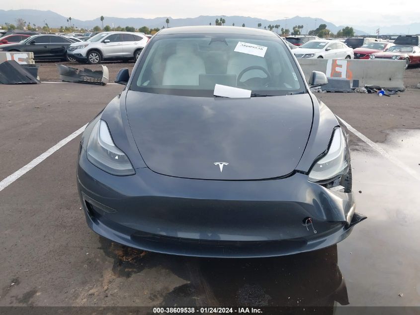 2022 Tesla Model 3 Long Range Dual Motor All-Wheel Drive VIN: 5YJ3E1EB5NF345662 Lot: 38609538