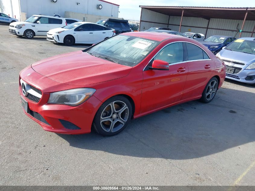 2014 Mercedes-Benz Cla 250 VIN: WDDSJ4EB5EN118861 Lot: 38609564