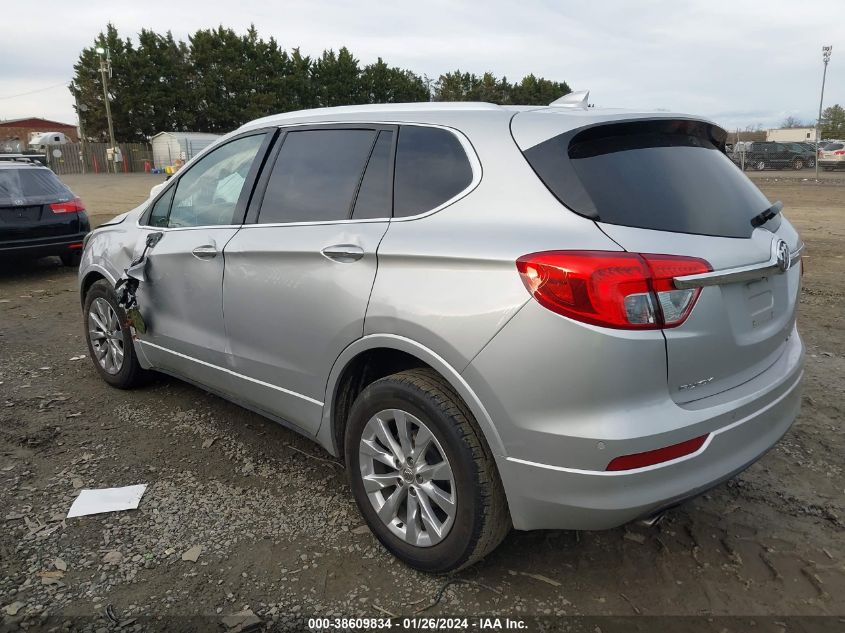 2017 Buick Envision Essence VIN: LRBFXBSS1HD114552 Lot: 38609834