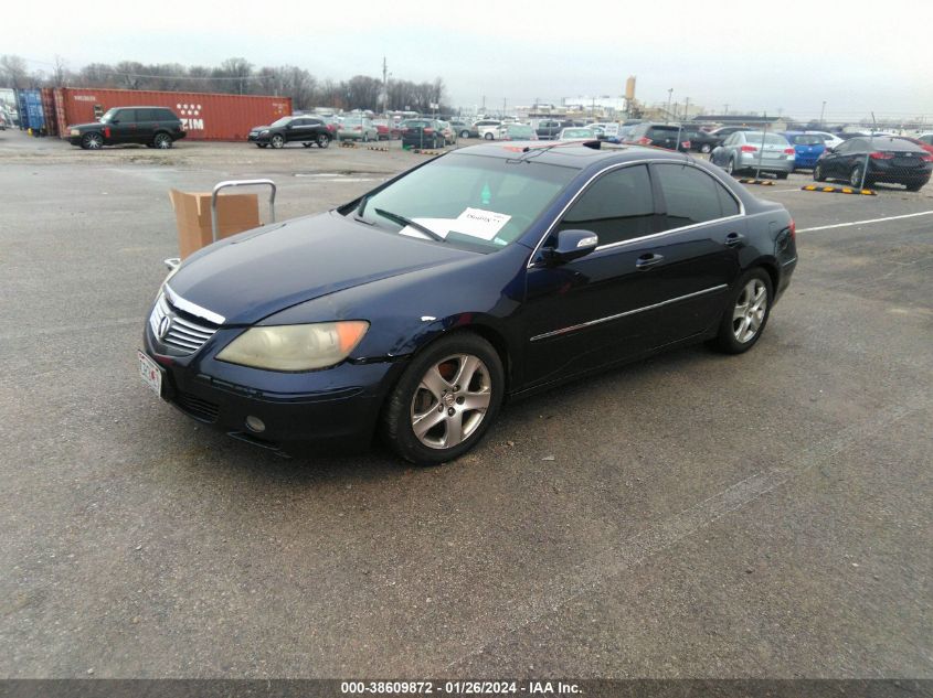 2008 Acura Rl 3.5 VIN: JH4KB16648C001911 Lot: 38609872