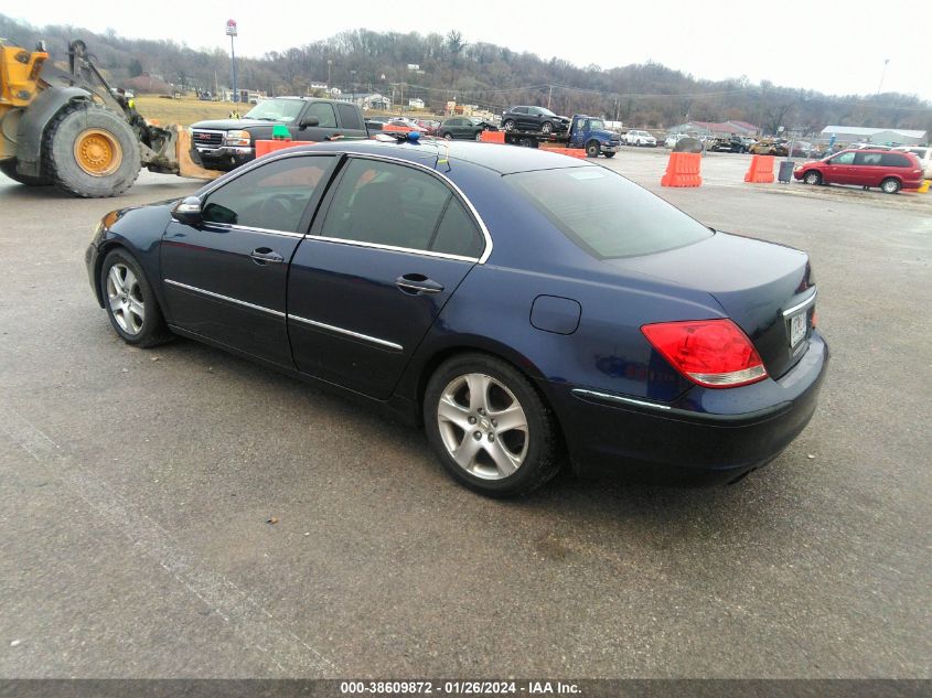 2008 Acura Rl 3.5 VIN: JH4KB16648C001911 Lot: 38609872