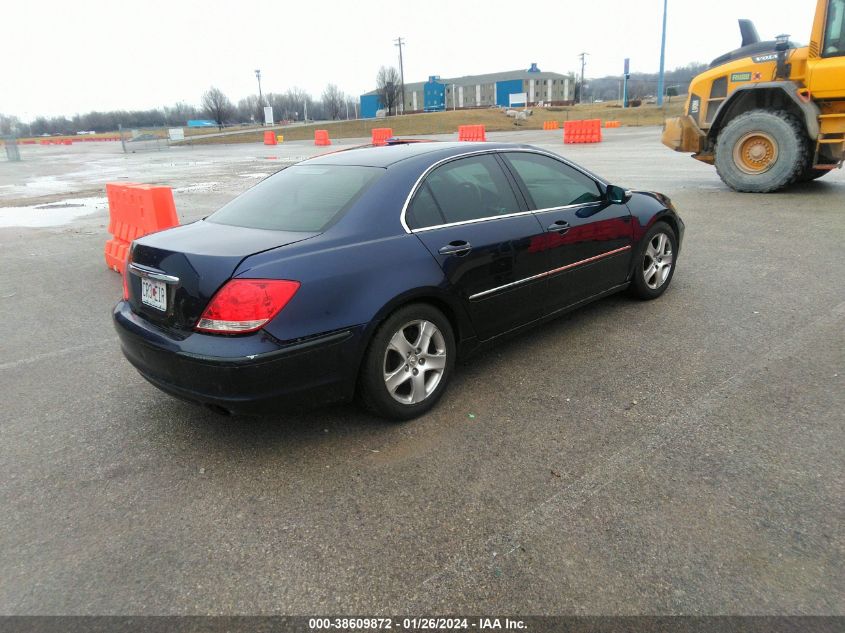 2008 Acura Rl 3.5 VIN: JH4KB16648C001911 Lot: 38609872