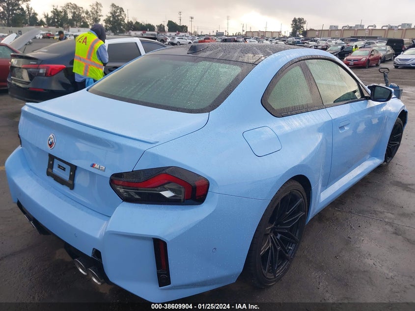 2024 BMW M2 Base (M6) VIN: 3MF13DM04R8D82983 Lot: 38609904