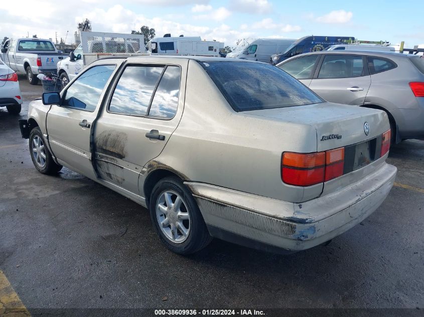 1995 Volkswagen Jetta Iii Gls VIN: 3VWSC81H6SM055097 Lot: 38609936