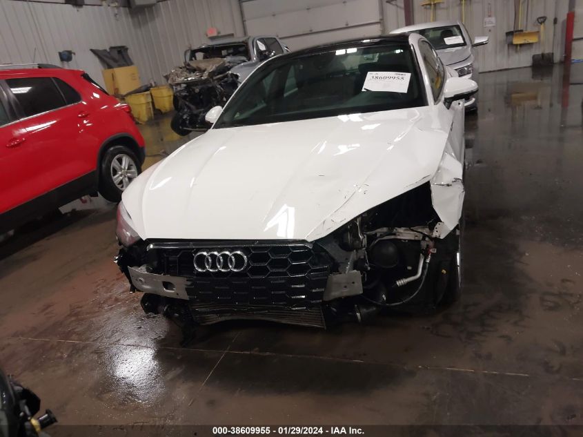 2021 Audi A5 Sportback Premium 45 Tfsi Quattro S Tronic VIN: WAUDACF52MA057087 Lot: 38609955