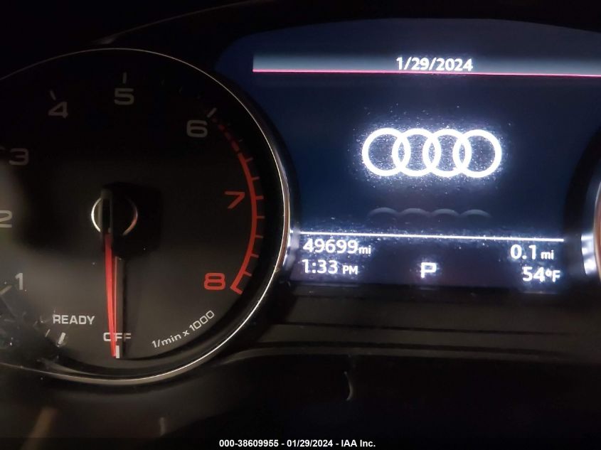 2021 Audi A5 Sportback Premium 45 Tfsi Quattro S Tronic VIN: WAUDACF52MA057087 Lot: 38609955